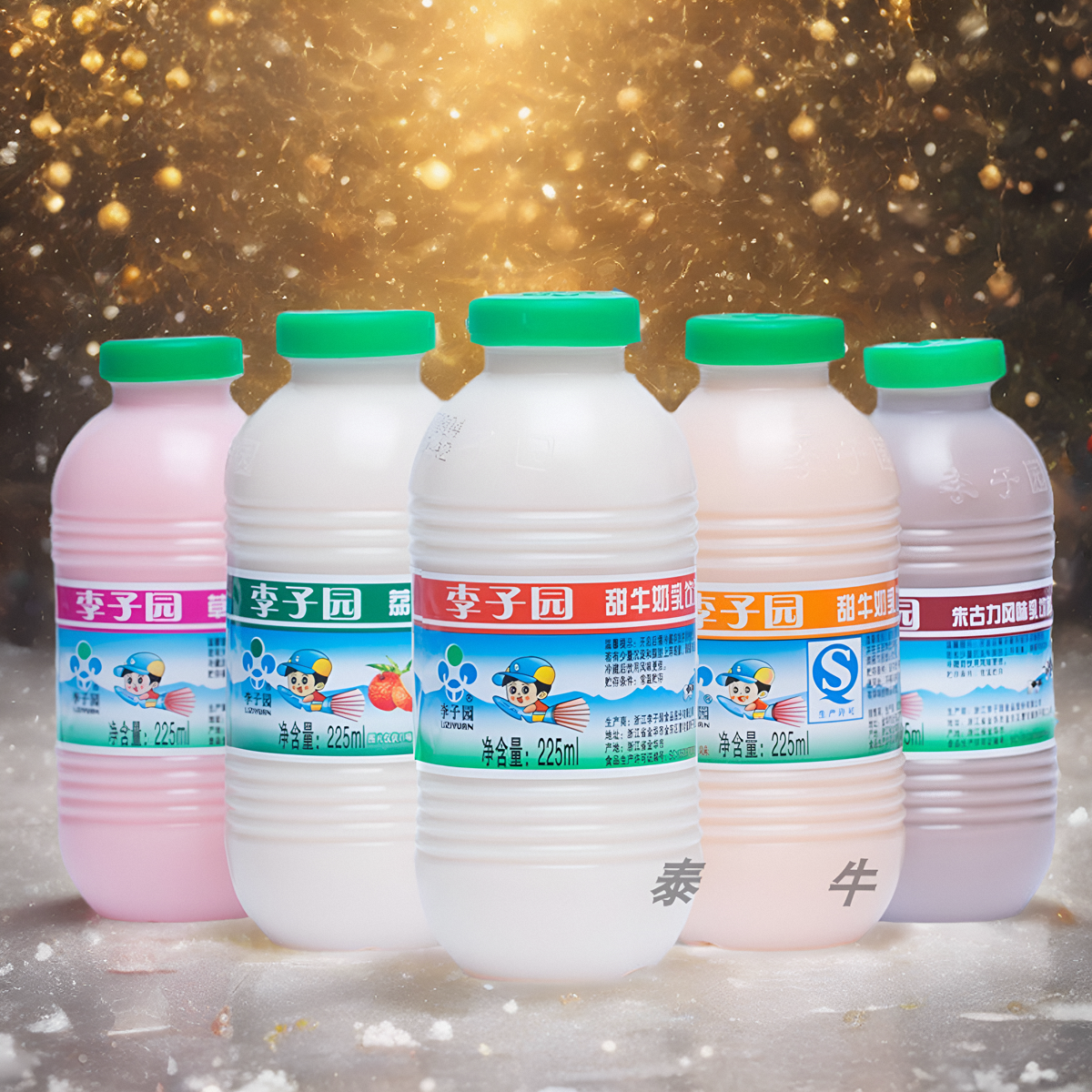 【新日期】李子园甜牛奶225ml小瓶450ml大瓶学生早餐常温营养酸奶