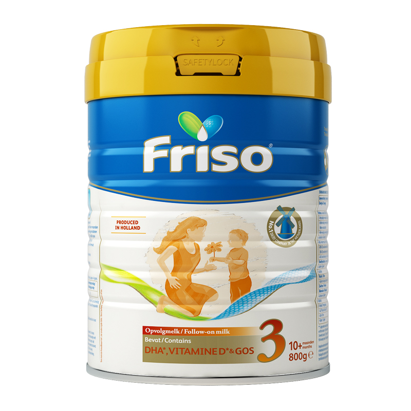 Friso美素佳儿荷兰版婴儿配方奶粉3段800g