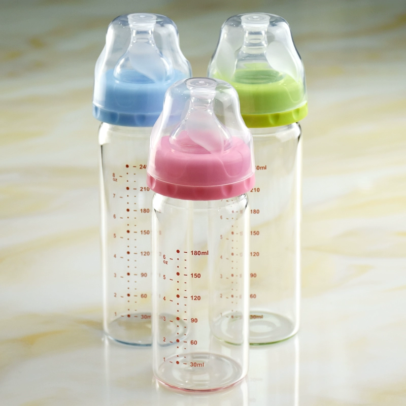 布朗博士高硼硅玻璃奶瓶宽口径奶瓶防胀气婴儿新生儿宝宝用品