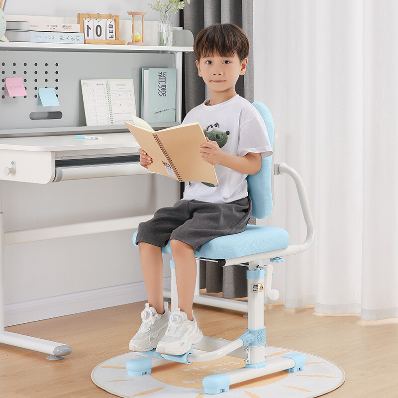 儿童学习椅学生书桌椅矫正坐姿可调节升降座椅家用写字椅靠背凳子