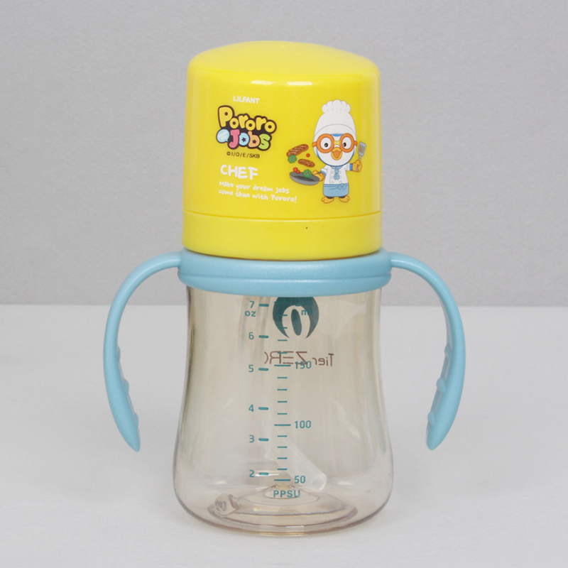 韩国进口水壶儿童卡通啵乐乐PPSU喝水吸管杯直饮奶瓶果汁杯随手杯
