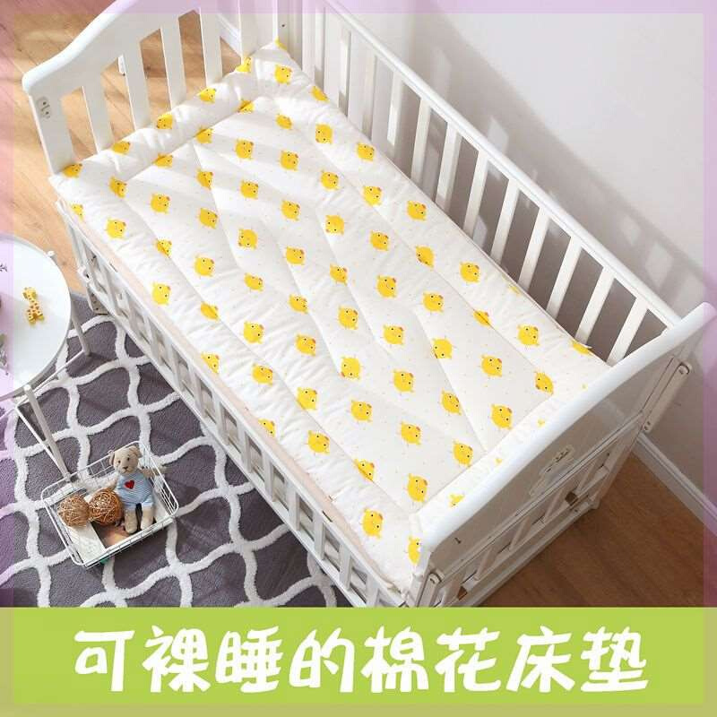 纯棉花婴儿床垫幼儿园被褥儿童床垫被宝宝午睡被子拼接床褥子定做