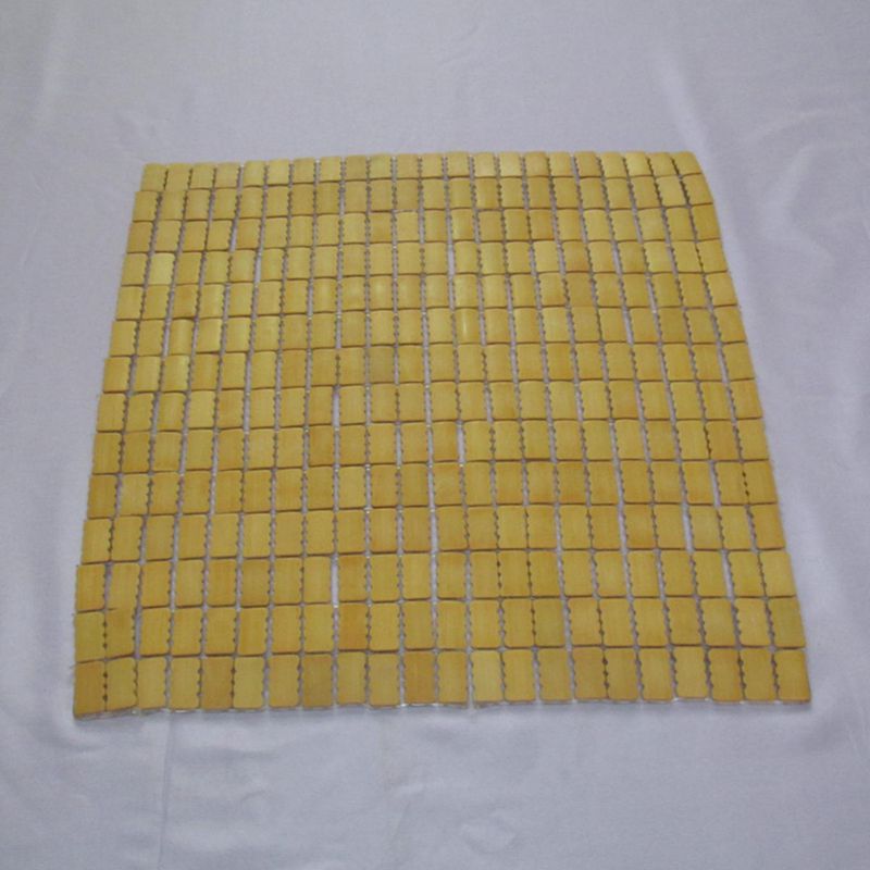 夏季产品库存甩卖处理37  47多规格竹黄色方形凉感竹块垫冷感椅垫