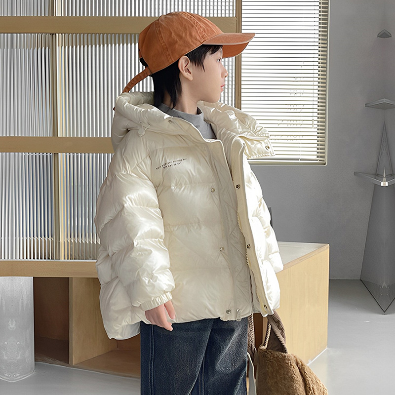 男大童羽绒服儿童冬季新款韩版时尚童装宝宝保暖短款佰搭面包上衣