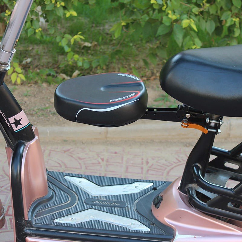 电动自行车小孩前置可折叠座椅电瓶车儿童安全座椅踏板车宝宝座凳