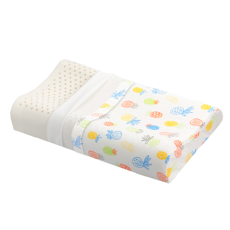 婴儿宝宝儿童乳胶枕头0-1-3-6-9岁以上2小孩幼儿园专用芯四季通用