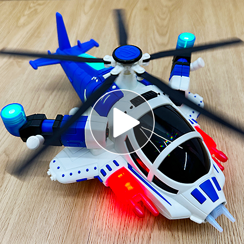 抖音电动变形战斗飞机金刚机器人万向旋转小汽车男孩儿童玩具礼物
