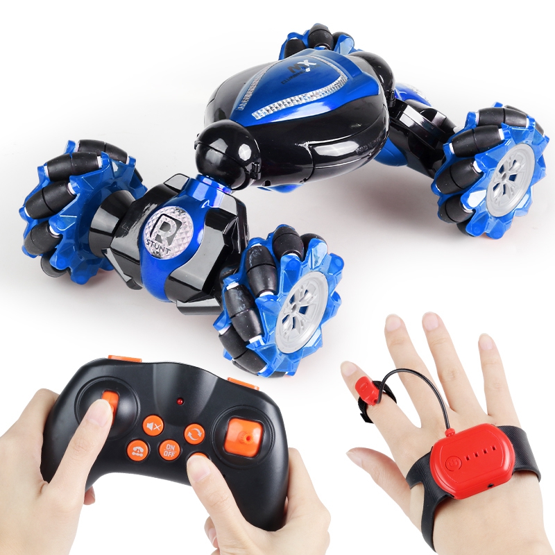 儿童遥控汽车玩具男孩2021年新款越野H手势感应变形遥控车四驱电