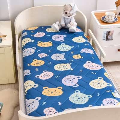 A类幼儿园床垫儿童乳胶软垫小褥子婴儿床四季垫被宝宝拼接床褥子