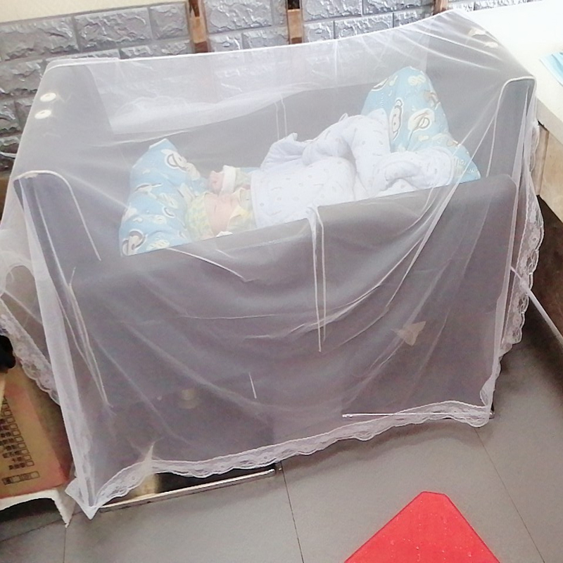 儿童床蚊帐纱布孕妇医院物理妇产科产子新生儿婴儿加厚加密防蚊布