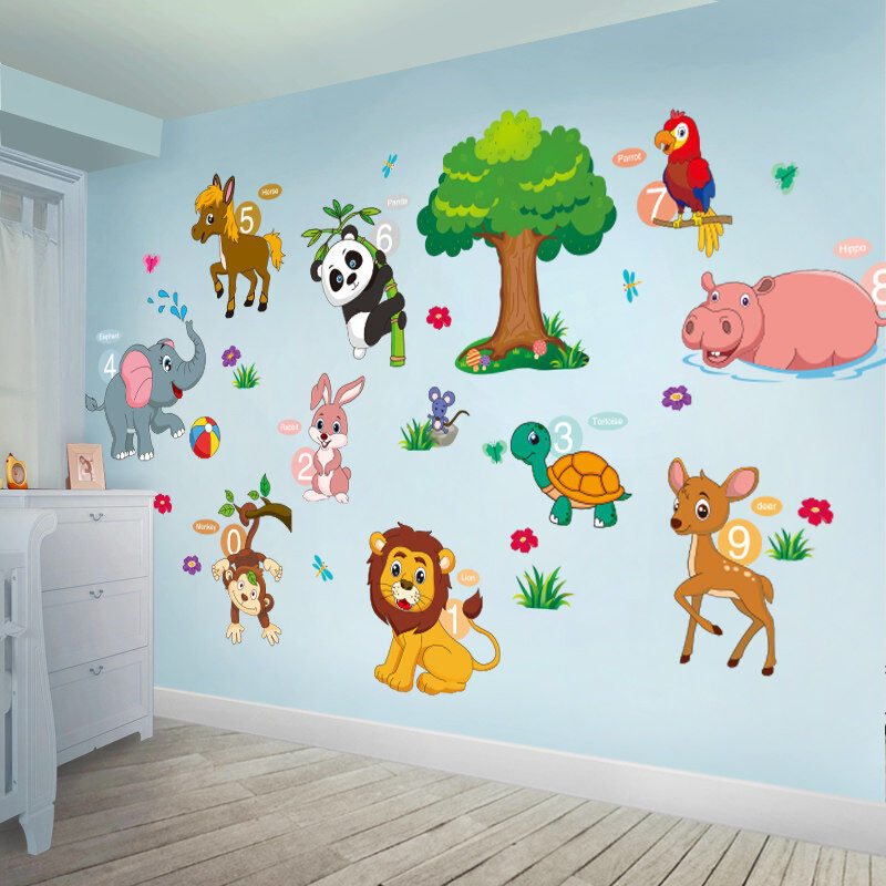 凰曦壁画贴纸墙上贴纸卡通可爱创意墙贴纸儿童房间自粘墙面装饰贴