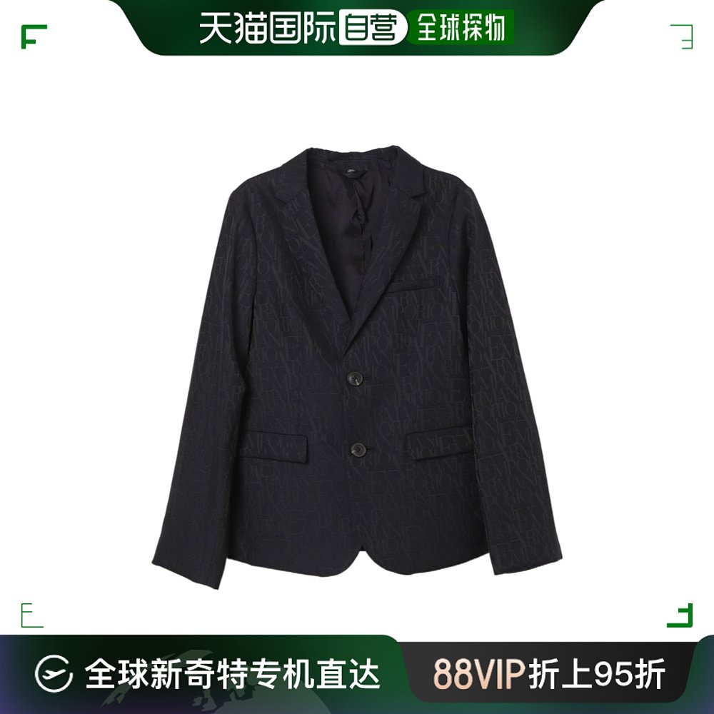 香港直邮潮奢 Emporio Armani 安普里奥 阿玛尼 男童长袖西装外套