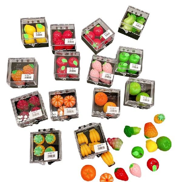 速发Dollhouse Miniature Simulation Fruit Food Model Play For