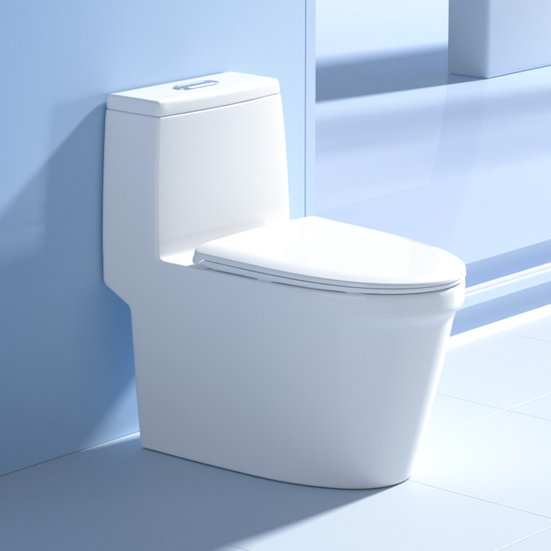 航邦卫浴一级水效马桶坐便器浴室柜卫生间陶瓷缓降PP盖板虹吸式