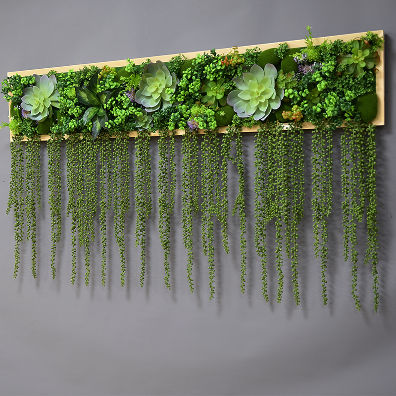 仿真植物壁挂绿植墙面装饰 北欧风格墙体墙壁装饰花餐厅挂画立体