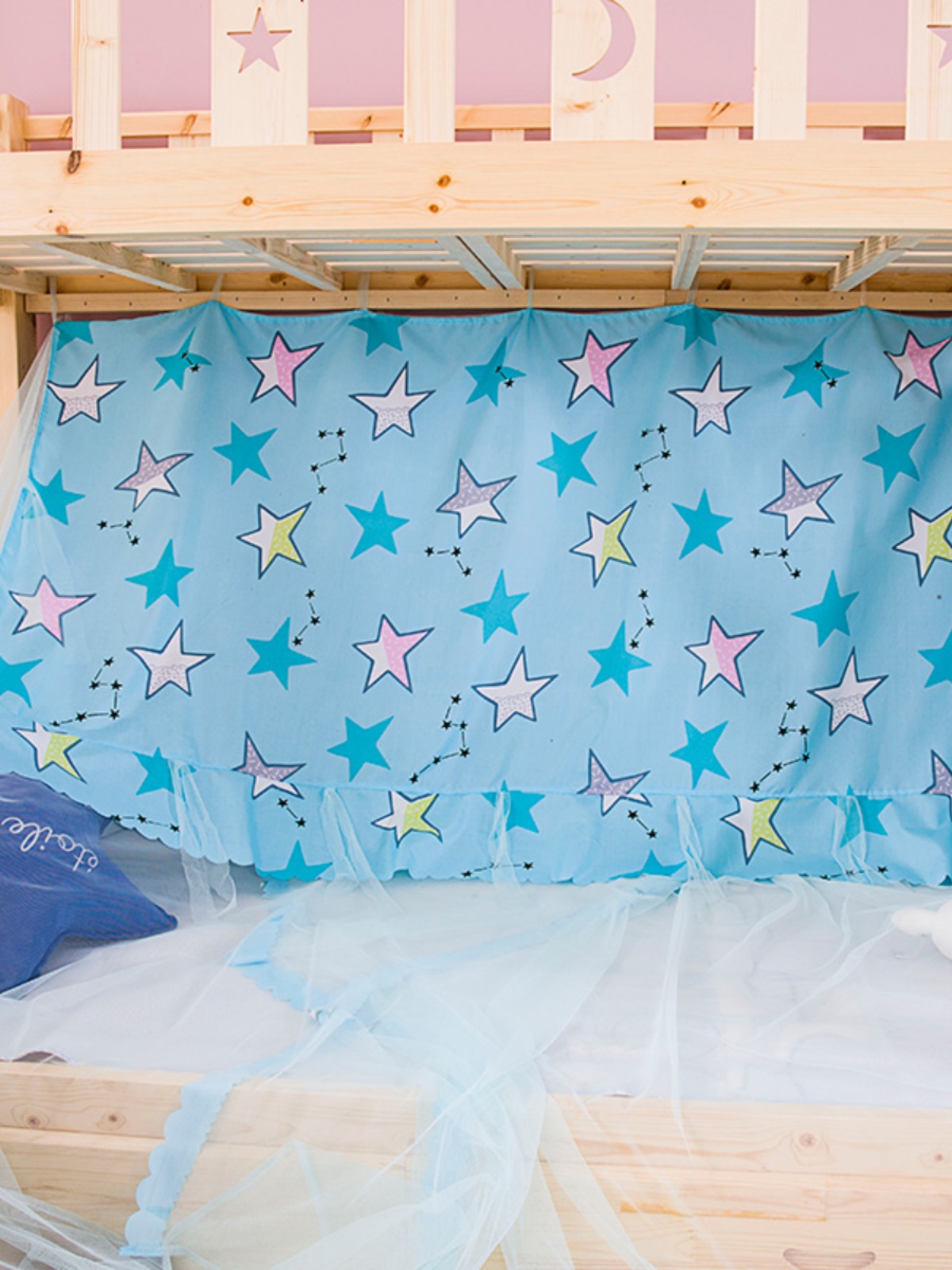 1.2子母床蚊帐高架床铺上下铺双层下铺形专用学生梯1.5米儿童高低