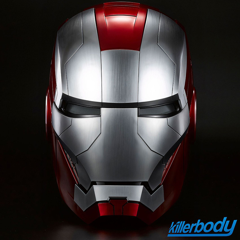 Killerbody正版钢铁侠MK5头盔收藏级真人可穿戴贾维斯电动玩具