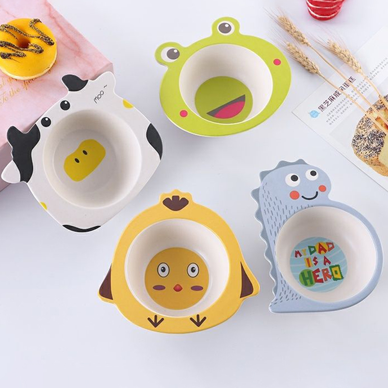 儿童餐具卡通碗婴儿辅食饭碗商用餐厅幼儿园宝宝专用可爱儿童碗