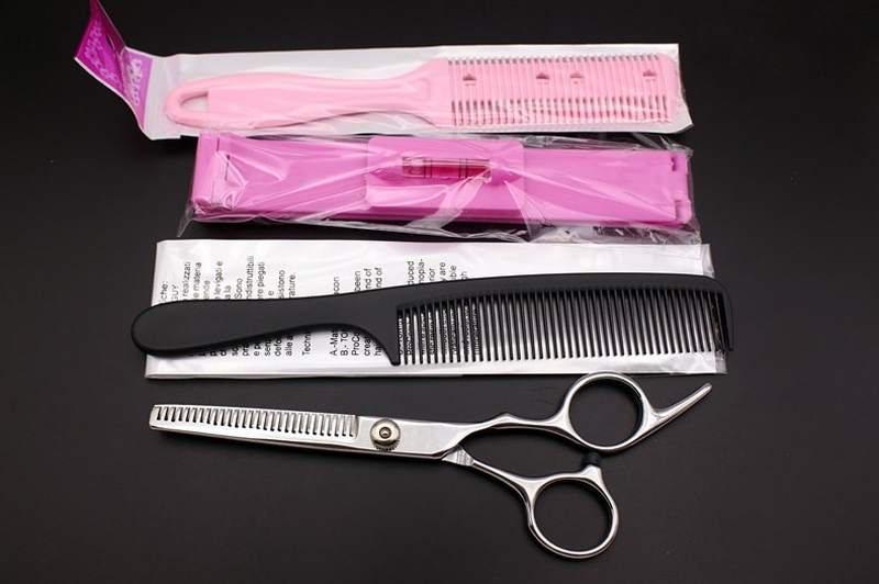婴儿童组合刘海安全头梳子削发器专业工具宝宝理发剪碎发剪美发剪