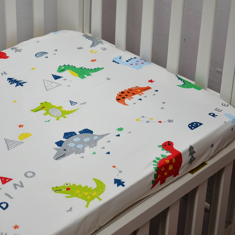 定做婴儿纯棉床笠新生儿全棉床罩儿童床垫保护套宝幼儿园床单定制