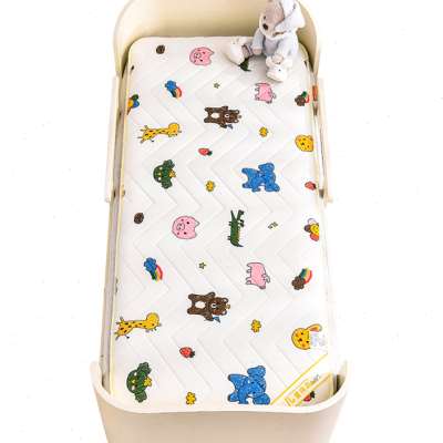 儿童乳胶床垫幼儿园专用垫子婴儿床褥宝宝拼接床褥子四季通用定制