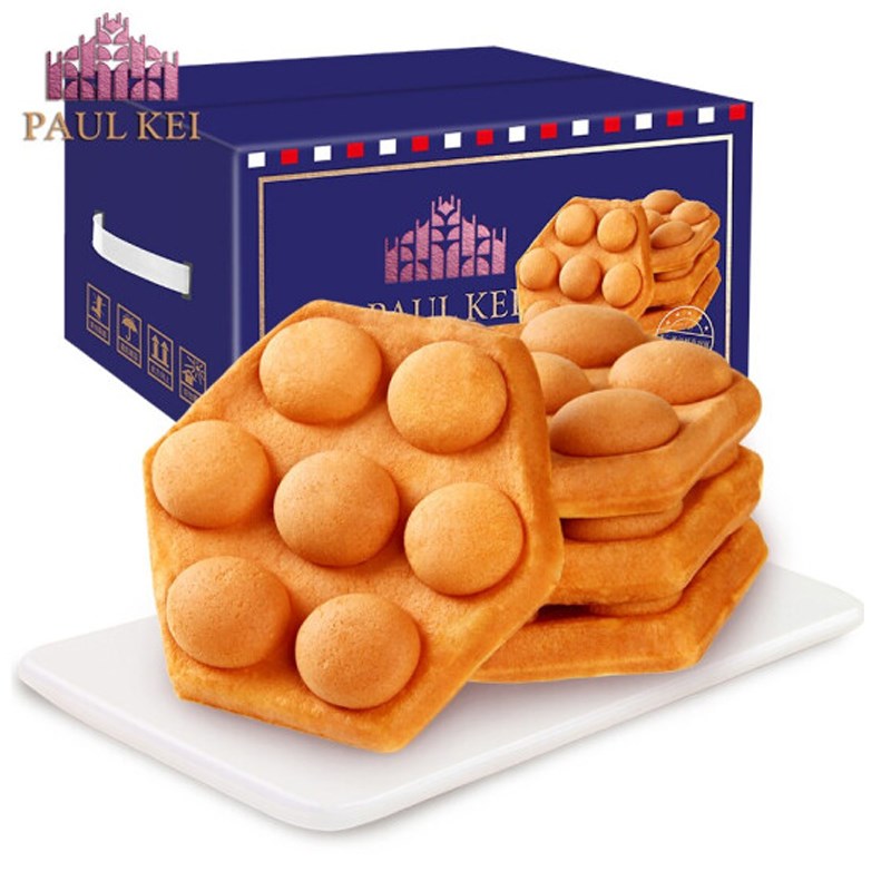 葡记 港式鸡蛋仔蛋糕原味整箱礼盒1000g早餐代餐儿童零食点心饼干