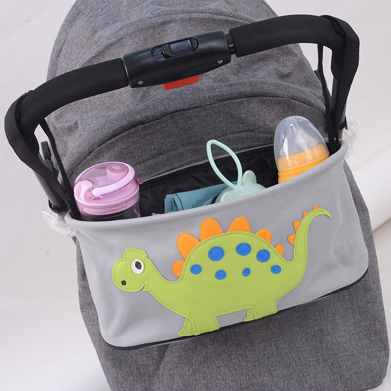 婴儿推车收纳包多功能便携防水装奶瓶水杯妈咪包收纳挂袋童车配件