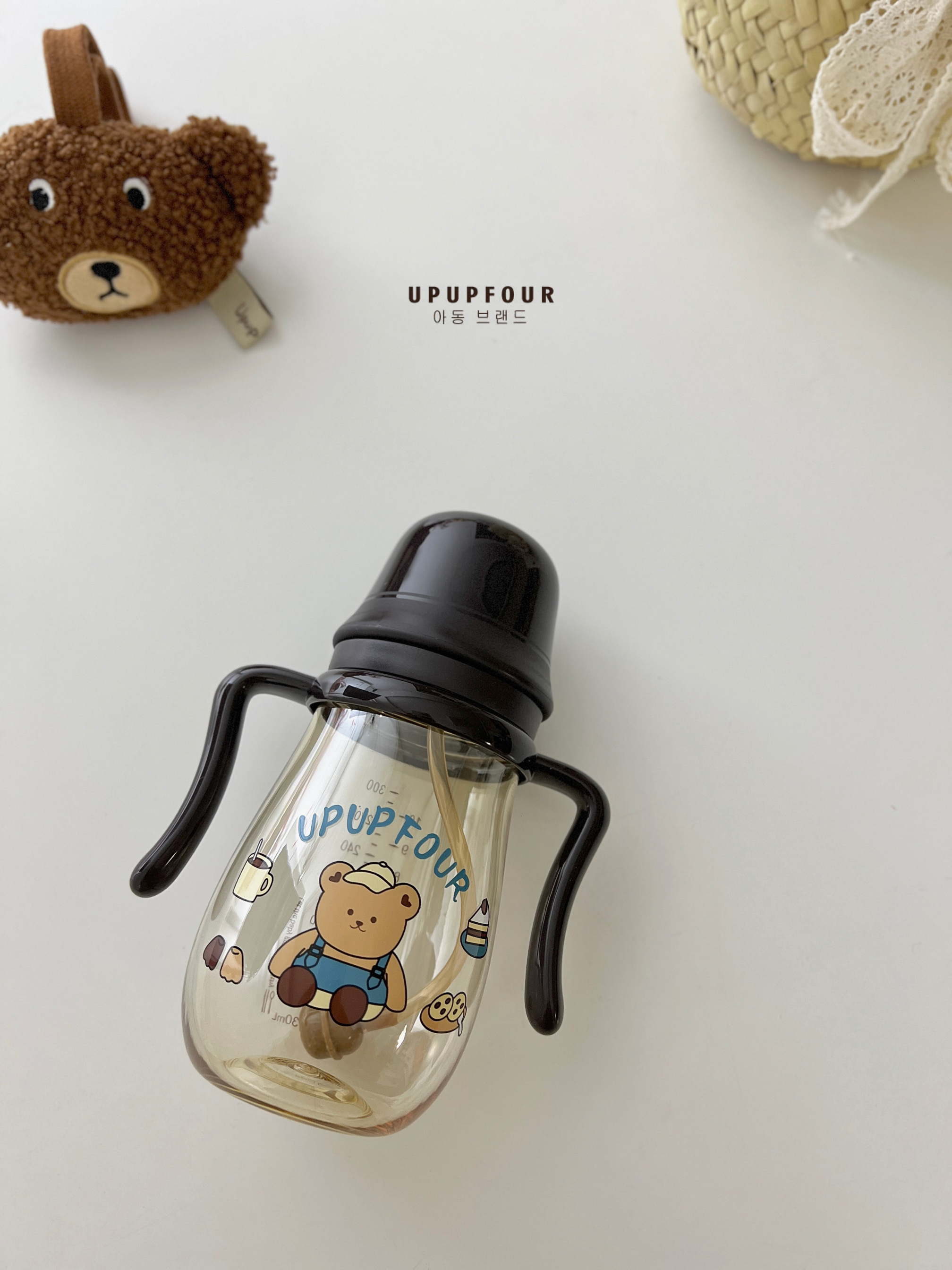 upupfour学饮杯吸管杯婴儿宝宝水杯儿童吸管杯6个月以上喝水奶瓶