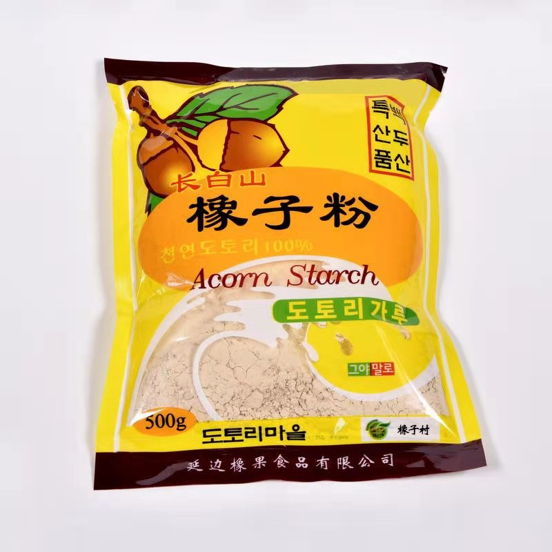 橡子粉延边特产橡子淀粉凉粉用 朝鲜族特色食品500克凉粉包邮