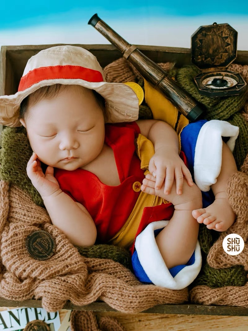 儿童摄影服装新生婴儿宝宝个月满月拍照衣服主题道具影楼艺术照