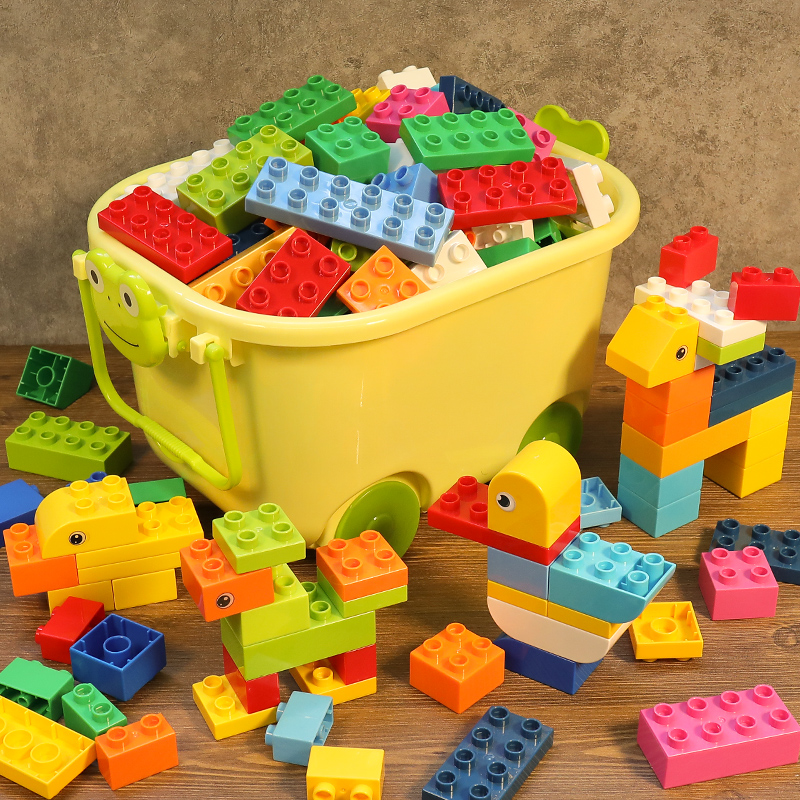 儿童积木宝宝玩具益智拼装智力2-3岁大颗粒5男孩动脑拼图