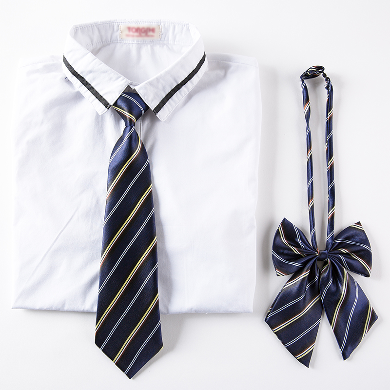 新疆包邮专区中小学生领结儿童领带套装英伦领花学院风校服男领带