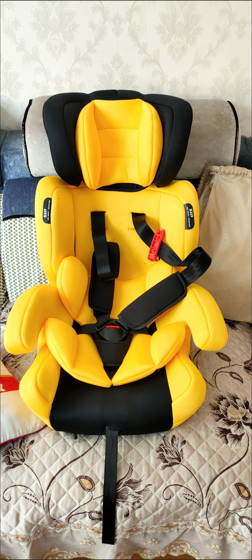 儿童安全座椅汽车用品婴儿宝宝车载0-12岁简易便携式通‮好孩子͙