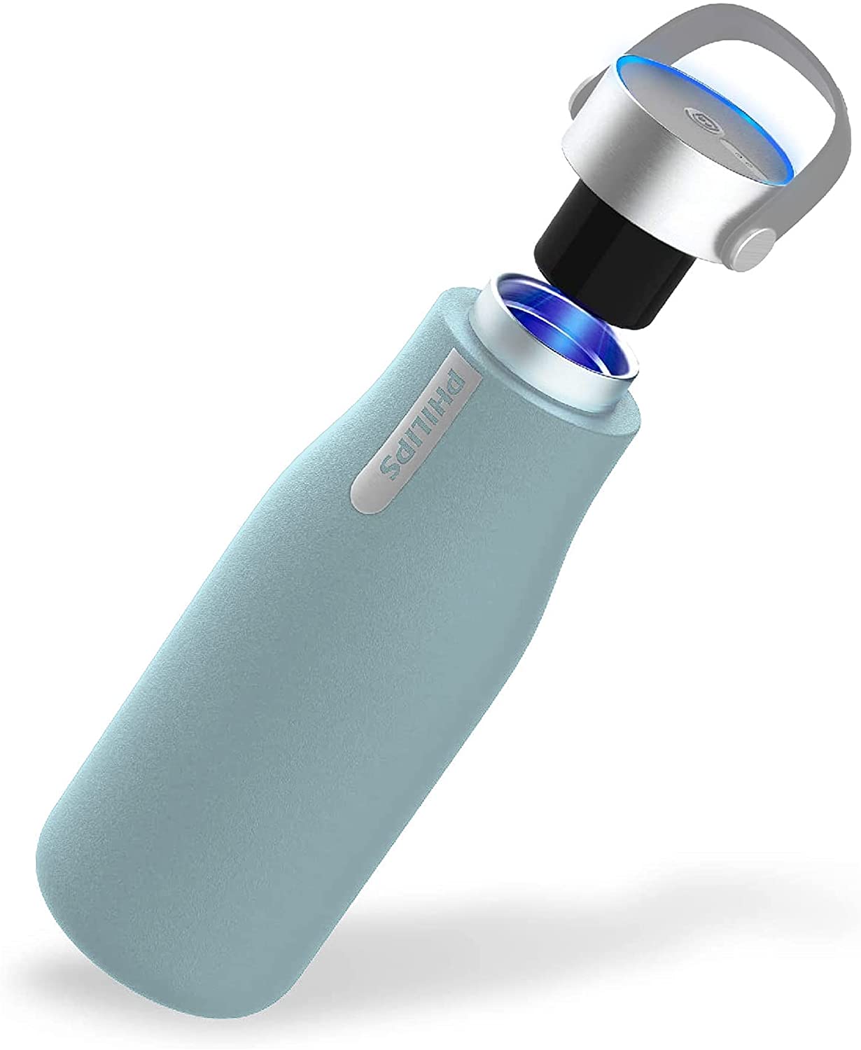 美国代购Philips Water GoZero 不锈钢净水壶保温壶UVC紫外线消毒