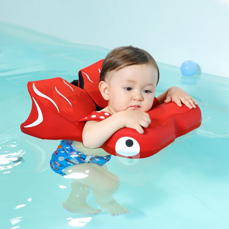 新品免充气宝宝婴儿游泳圈0-4岁新生幼儿腋下脖圈儿童洗澡坐圈防
