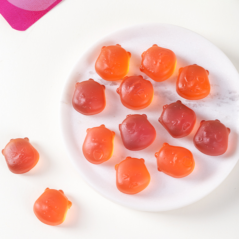 韩国进口paldo八道混合莓果味软糖海狸露比儿童糖果食品休闲零食