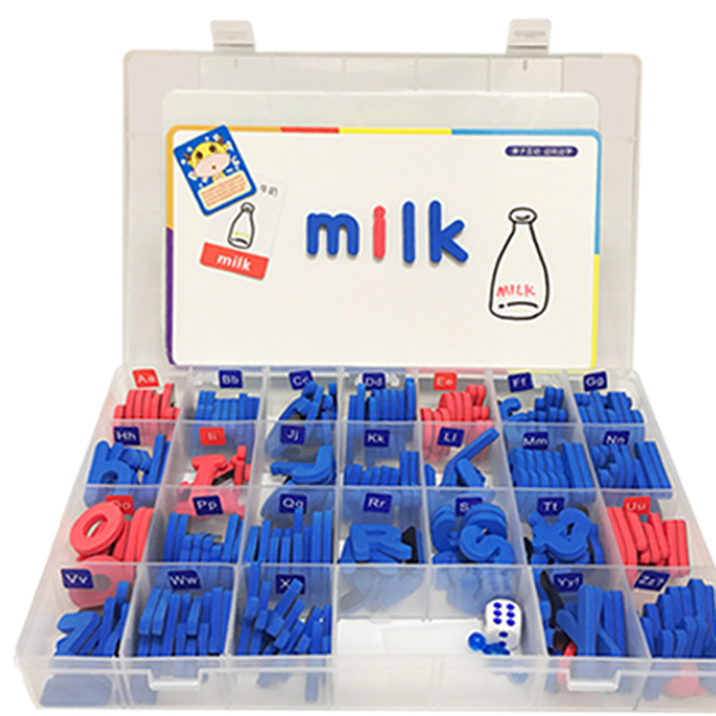 磁力贴片英语单词字母磁性教具磁铁冰箱贴英文教学儿童早教玩具