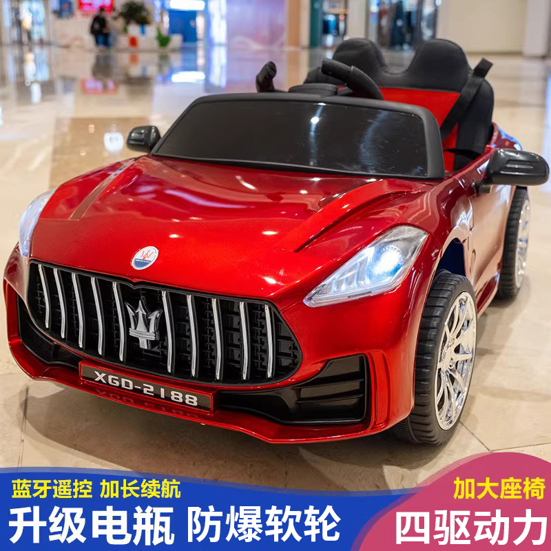 香港包邮婴儿童电动车四轮遥控汽车儿童玩具车可坐人男女小孩充电