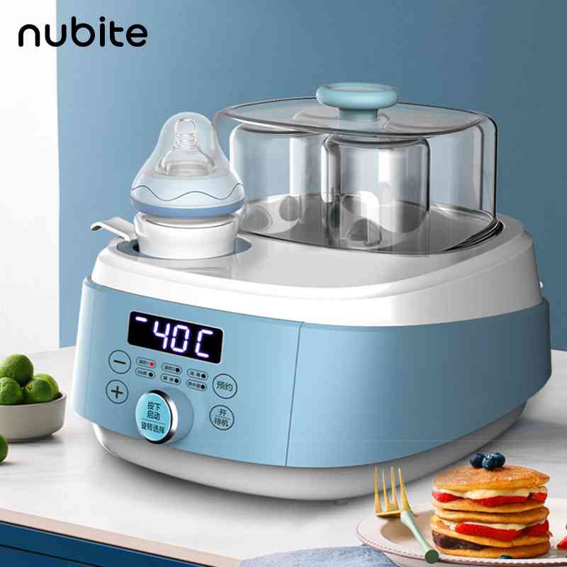 Nubite婴儿消毒器温奶带烘干三合一智能自动恒温暖奶器奶瓶加热器