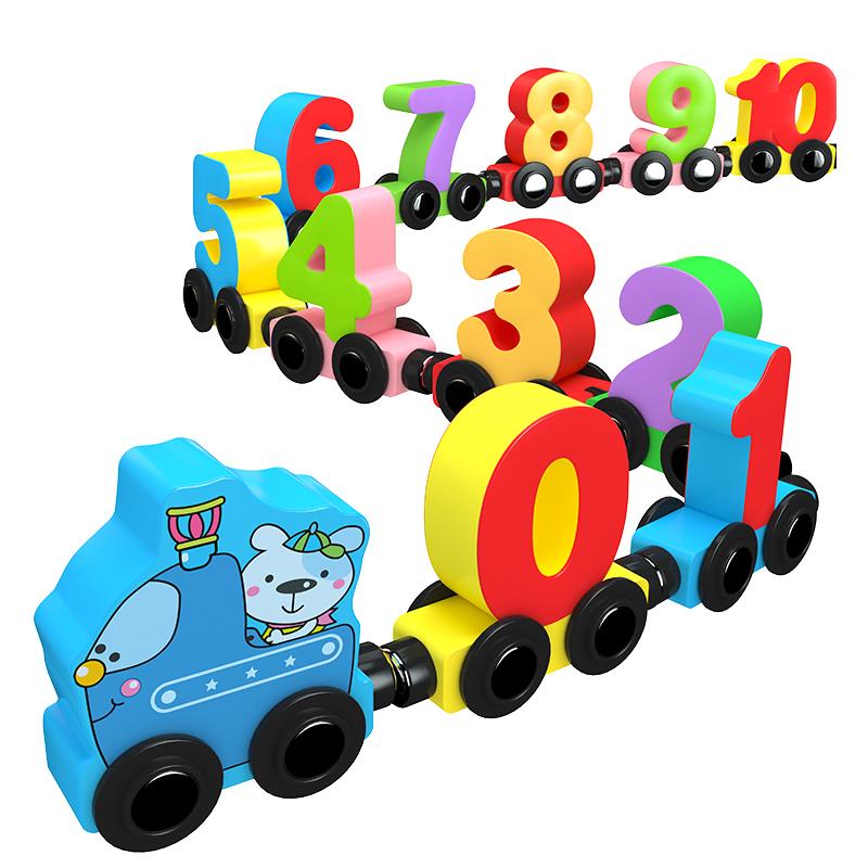 性数字益火车玩具儿童智磁磁力小积木拼装宝宝女孩1一3到6岁其他2