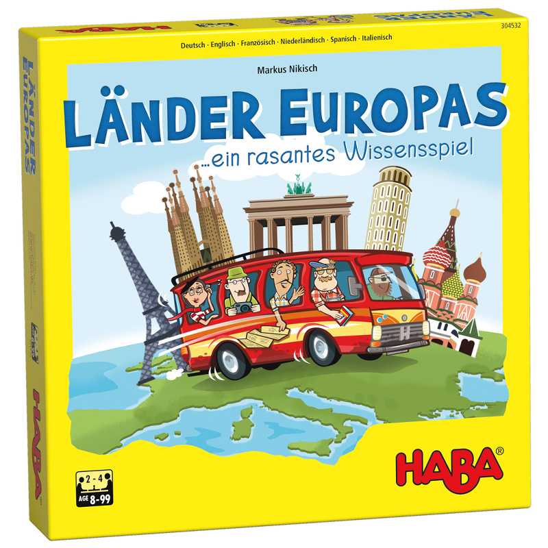 德国haba儿童益智桌面游戏教具 304532欧洲世界原装进口观察力8岁