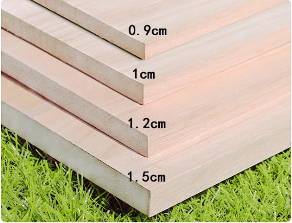 实木桐木板片定制定做隔板木盒材料1厘米 1.2厘米置物长方形木板