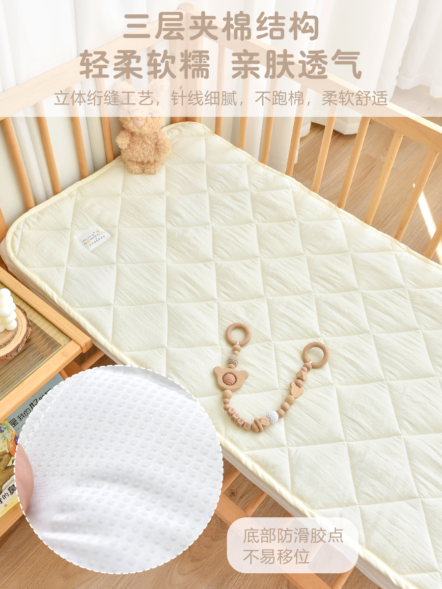 促销新生婴儿床褥宝宝床垫子幼儿园儿童拼接床秋冬加厚褥子可定制