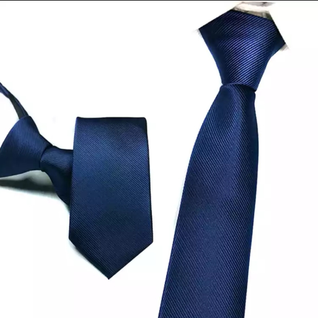 新疆包邮正装韩版商务拉链免打结懒人领带5cm方便易拉得时尚领带