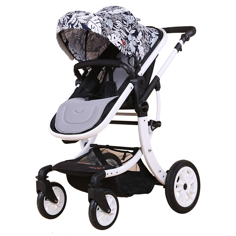 艾米乐婴儿推车轻便高景观童车双向可坐可躺宝宝车避震折叠手推车