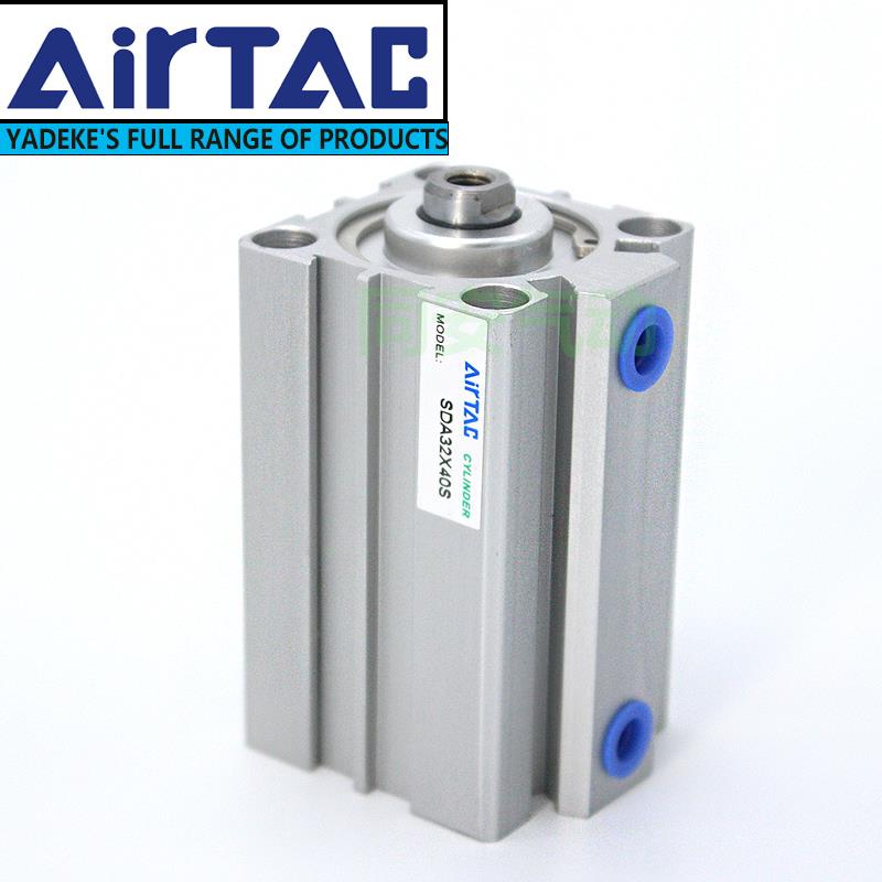 亚德客AIRTAC薄型小气缸SDA16X5X10X15X20X25X30X40X50X60SB原装