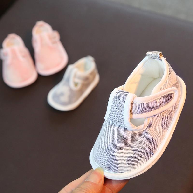 新生婴儿鞋子春秋6-12个月9秋季0-1岁宝宝学步鞋软底秋天透气女男