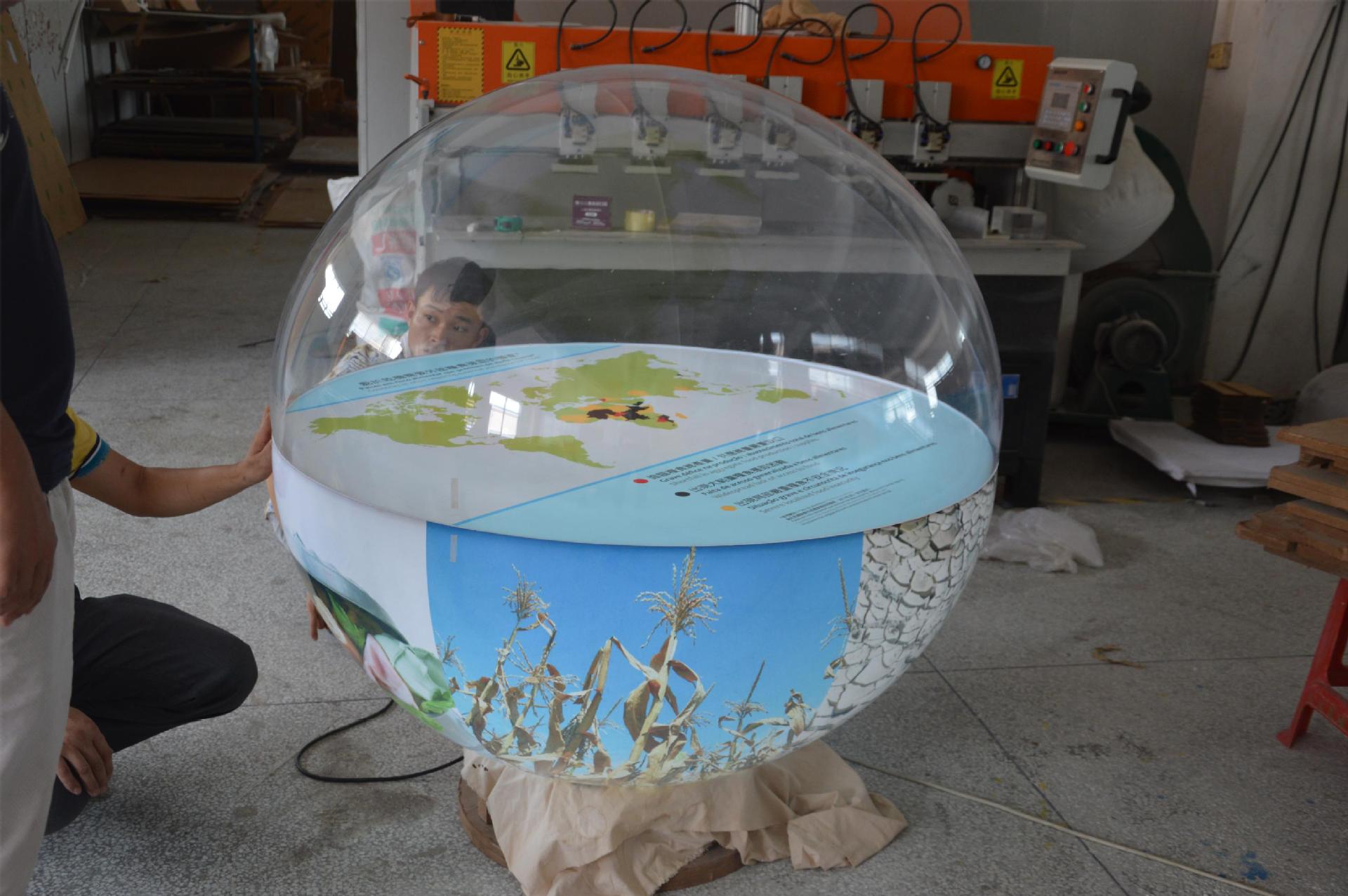 飞剑工厂直销亚克力球 透明圆球  透明圆球 有机玻璃工艺品