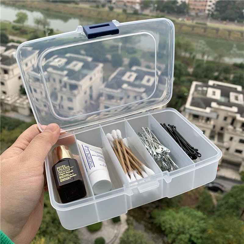 拆卸塑料便携旅行药盒PP材质耐高温大容量薬盒透明家用出差旅游盒