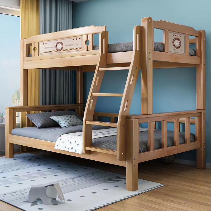全实木上下床子母床两层儿童床高架床母子床双层大人多功能双人床